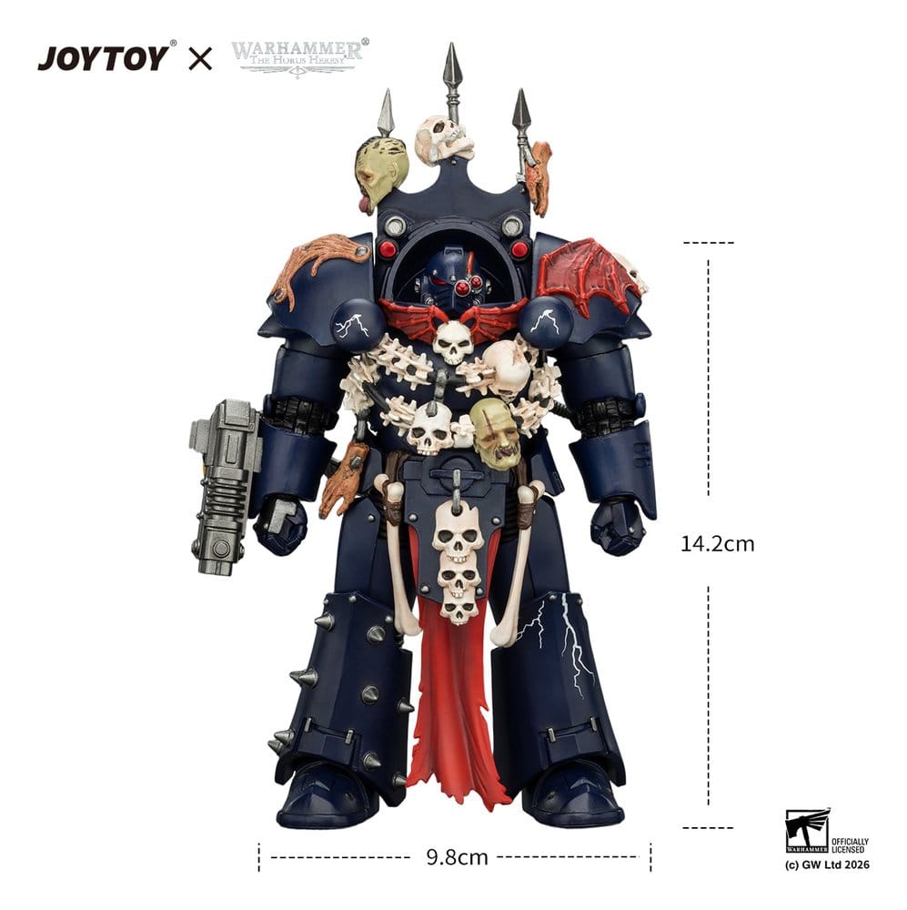 Joy Toy (CN) Warhammer The Horus Heresy Night Lords Legion Praetor in Tartaros Terminator Armour Actionfigur