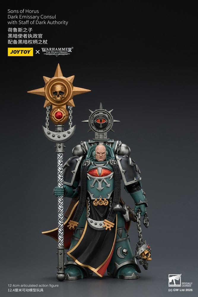 Joy Toy (CN) Warhammer The Horus Heresy Sons of Horus Dark Emissary Consul Actionfigur