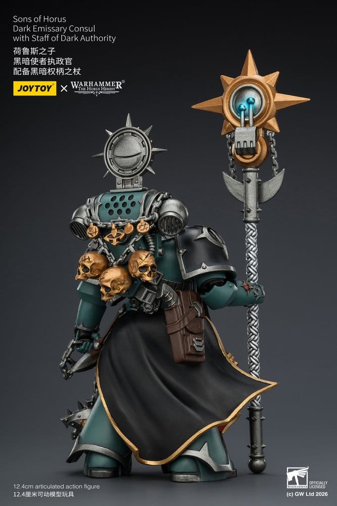 Joy Toy (CN) Warhammer The Horus Heresy Sons of Horus Dark Emissary Consul Actionfigur
