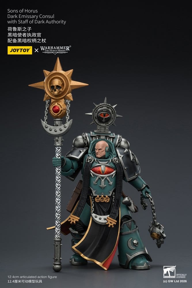Joy Toy (CN) Warhammer The Horus Heresy Sons of Horus Dark Emissary Consul Actionfigur