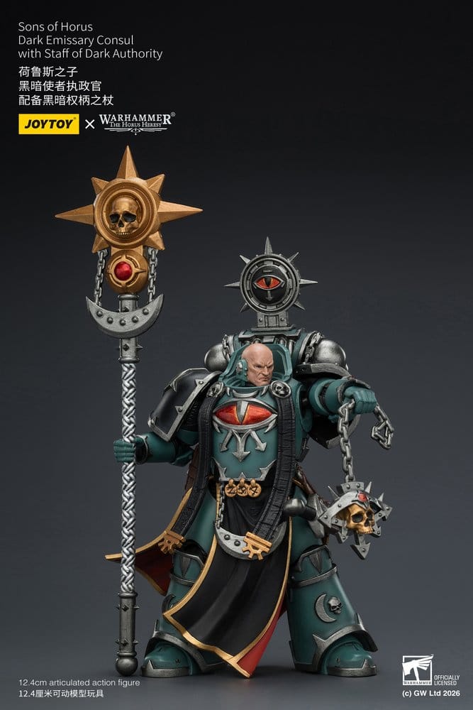 Joy Toy (CN) Warhammer The Horus Heresy Sons of Horus Dark Emissary Consul Actionfigur