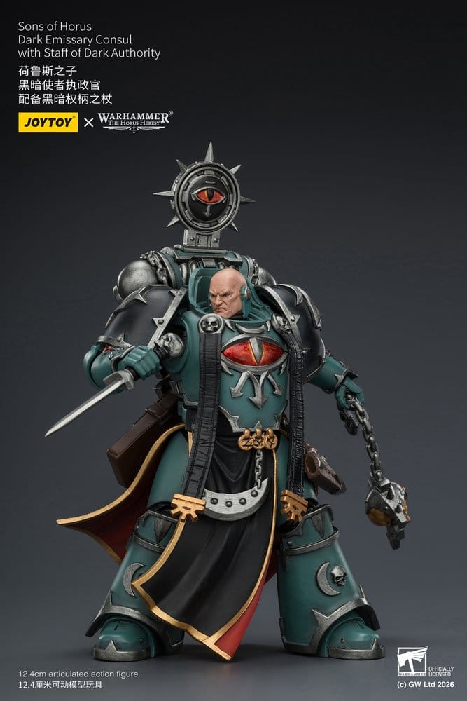 Joy Toy (CN) Warhammer The Horus Heresy Sons of Horus Dark Emissary Consul Actionfigur