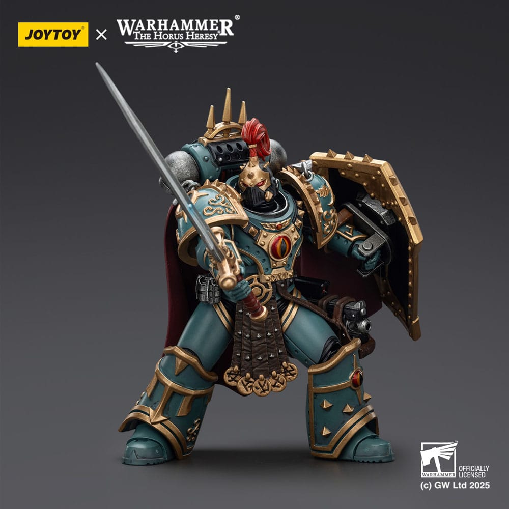 Joy Toy (CN) Warhammer The Horus Heresy Sons of Horus Little Horus Aximand Captain of the 5th Company Actionfigur
