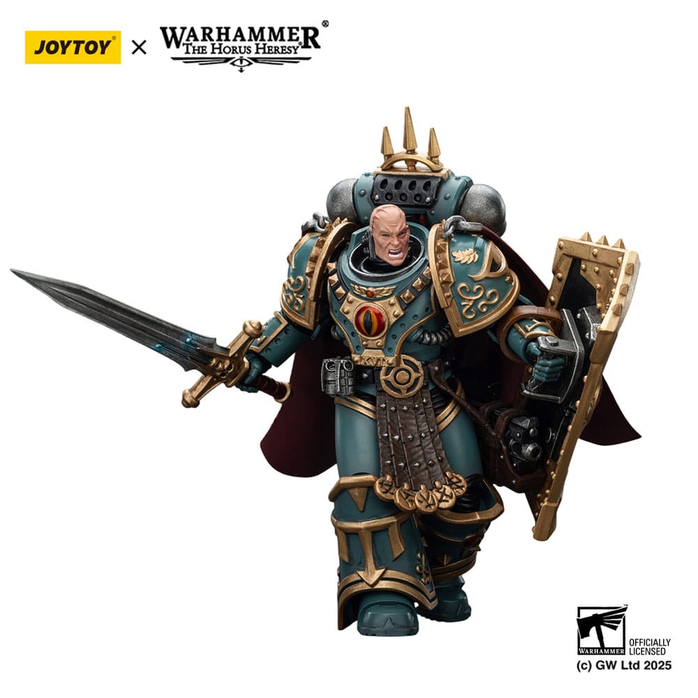 Joy Toy (CN) Warhammer The Horus Heresy Sons of Horus Little Horus Aximand Captain of the 5th Company Actionfigur
