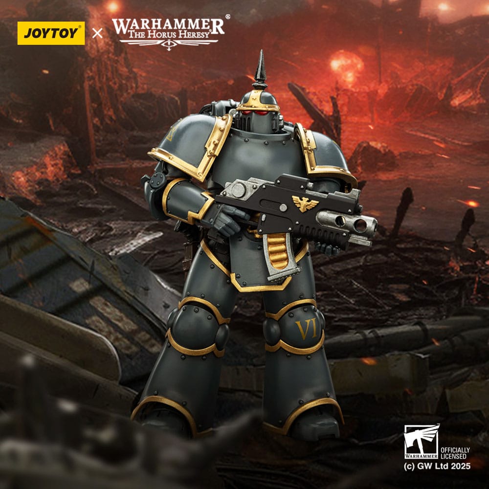 Joy Toy (CN) Warhammer The Horus Heresy Space Wolves MK lll Tactical Legionary Actionfigur