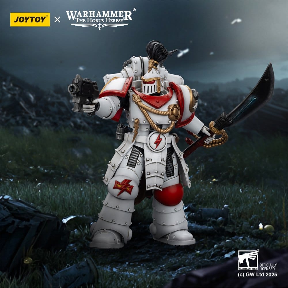 Joy Toy (CN) Warhammer The Horus Heresy White Scars Legion Praetor Actionfigur