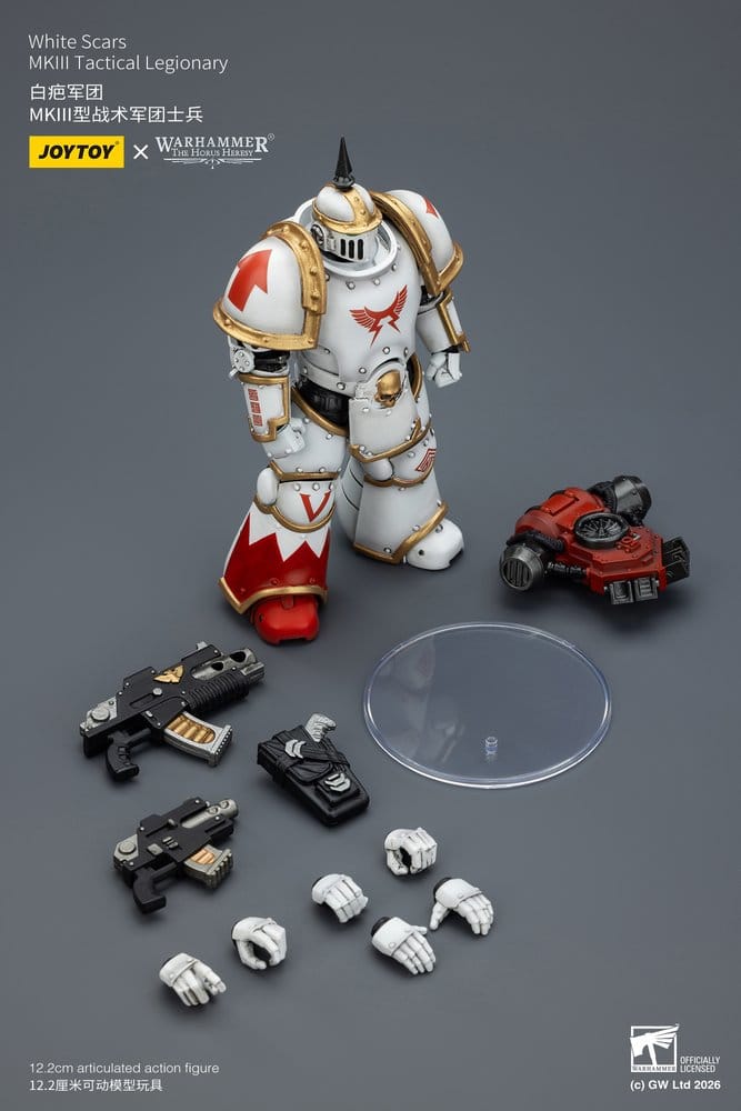 Joy Toy (CN) Warhammer The Horus Heresy White Scars MKIll Tactical Legionary Actionfigur
