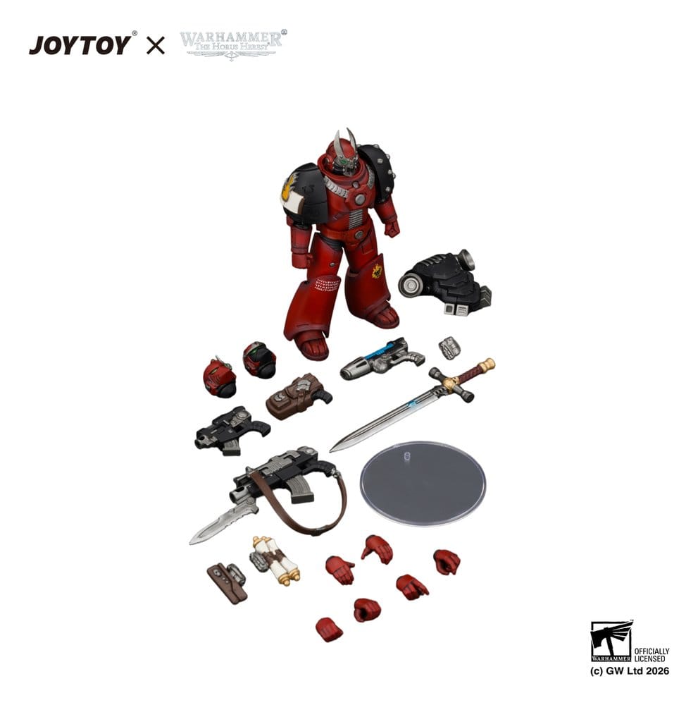 Joy Toy (CN) Warhammer The Horus Heresy Word Bearers MkVI Tactical Sergeant Actionfigur