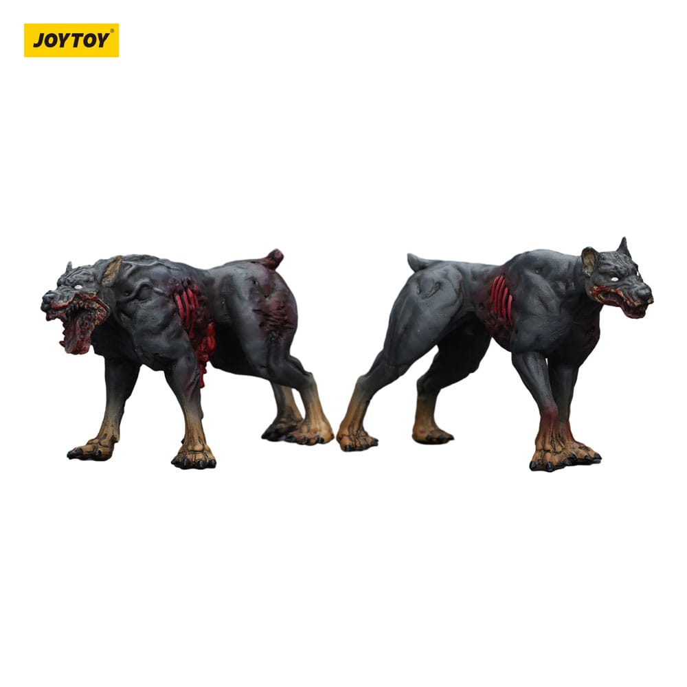 Joy Toy (CN) Zombie Dark Source 2er-Pack Police Dogs Actionfiguren