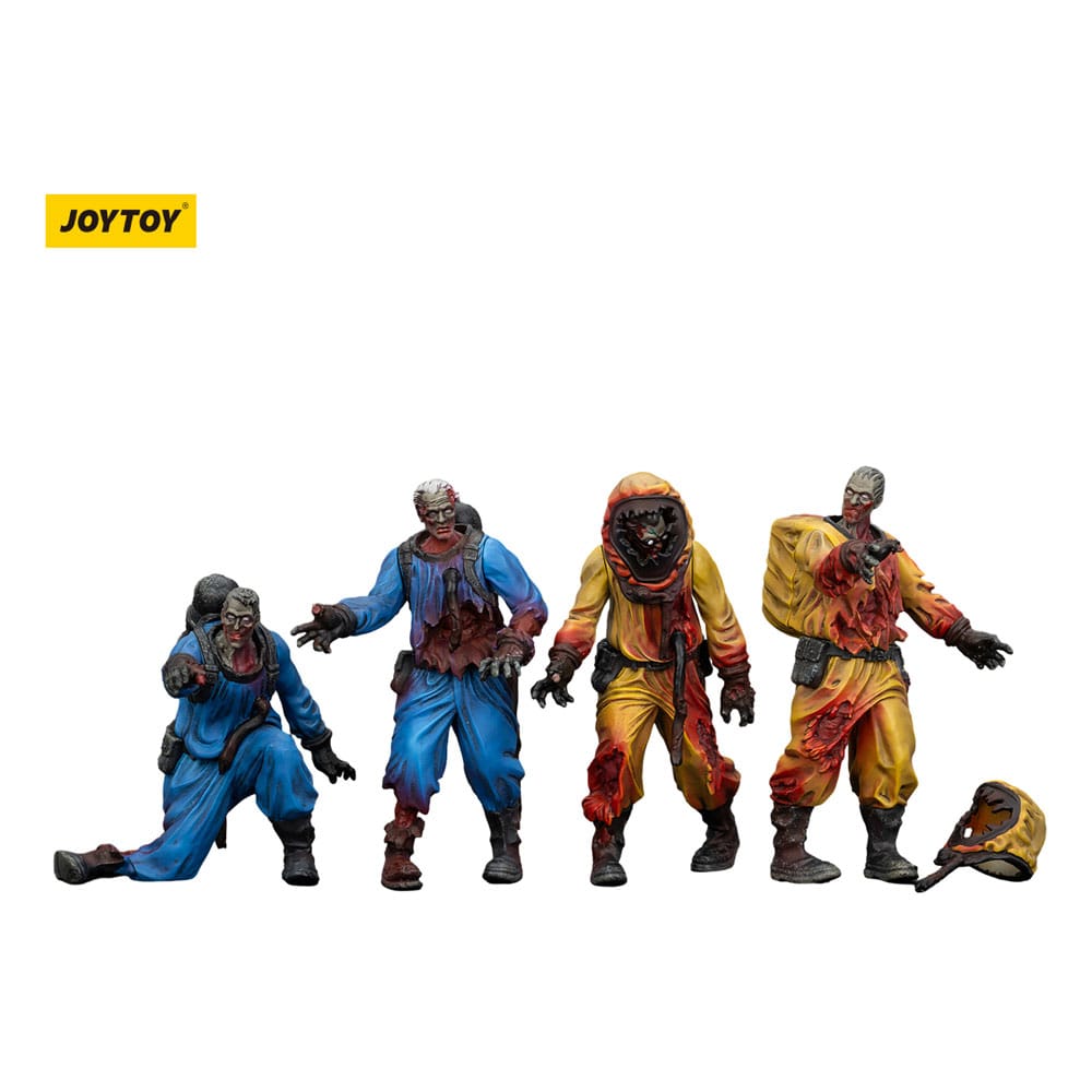 Joy Toy (CN) Zombie Dark Source 4er-Pack Biochemical Lab Team Actionfiguren