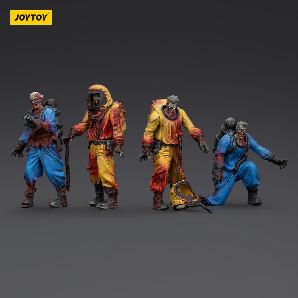 Joy Toy (CN) Zombie Dark Source 4er-Pack Biochemical Lab Team Actionfiguren