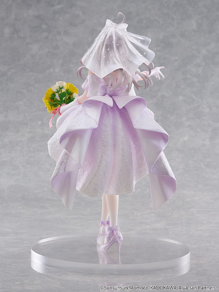 Kadokawa Alya Sometimes Hides Her Feelings In Russian Alisa Mikhailovna Kujou Wedding Dress Ver. 1/7 Statue