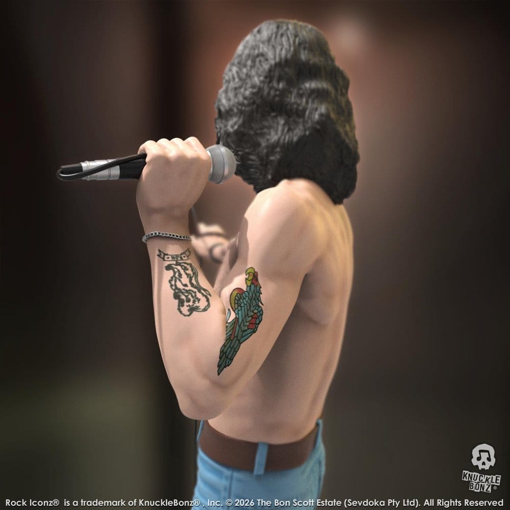 Knucklebonz AC/DC Bon Scott III Rock Iconz