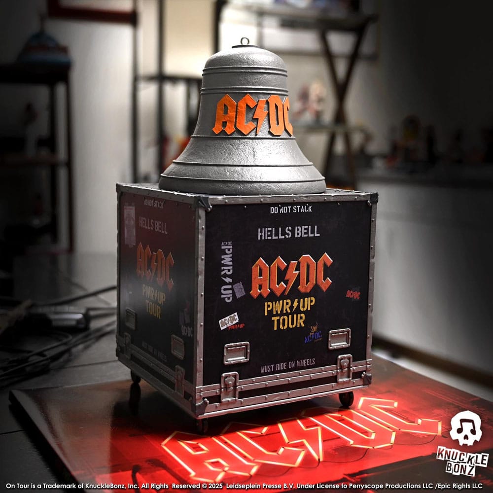 Knucklebonz AC/DC Hells Bell PWR UP Tour Rock Ikonz Statue