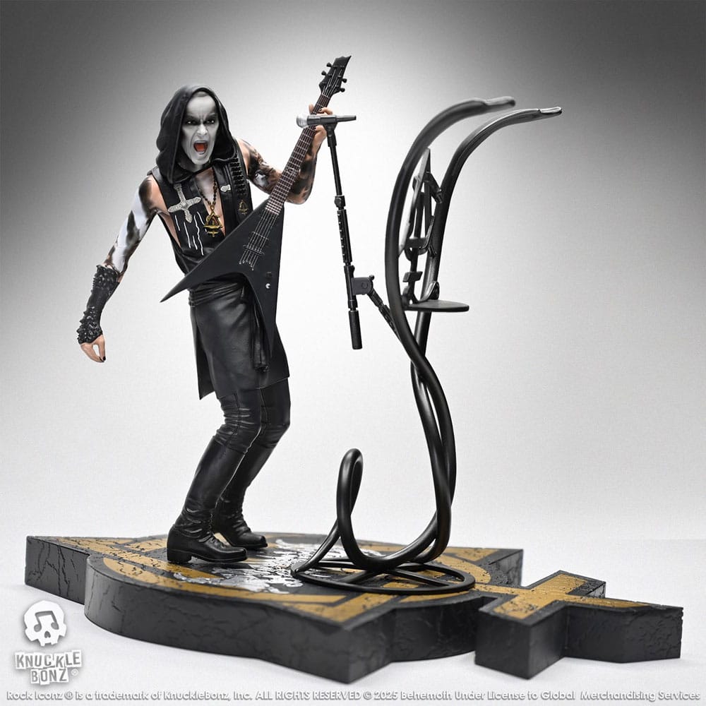 Knucklebonz Behemoth Nergal Rock Iconz Statue