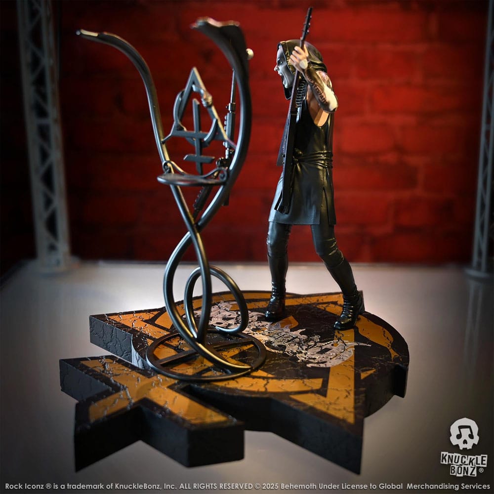 Knucklebonz Behemoth Nergal Rock Iconz Statue