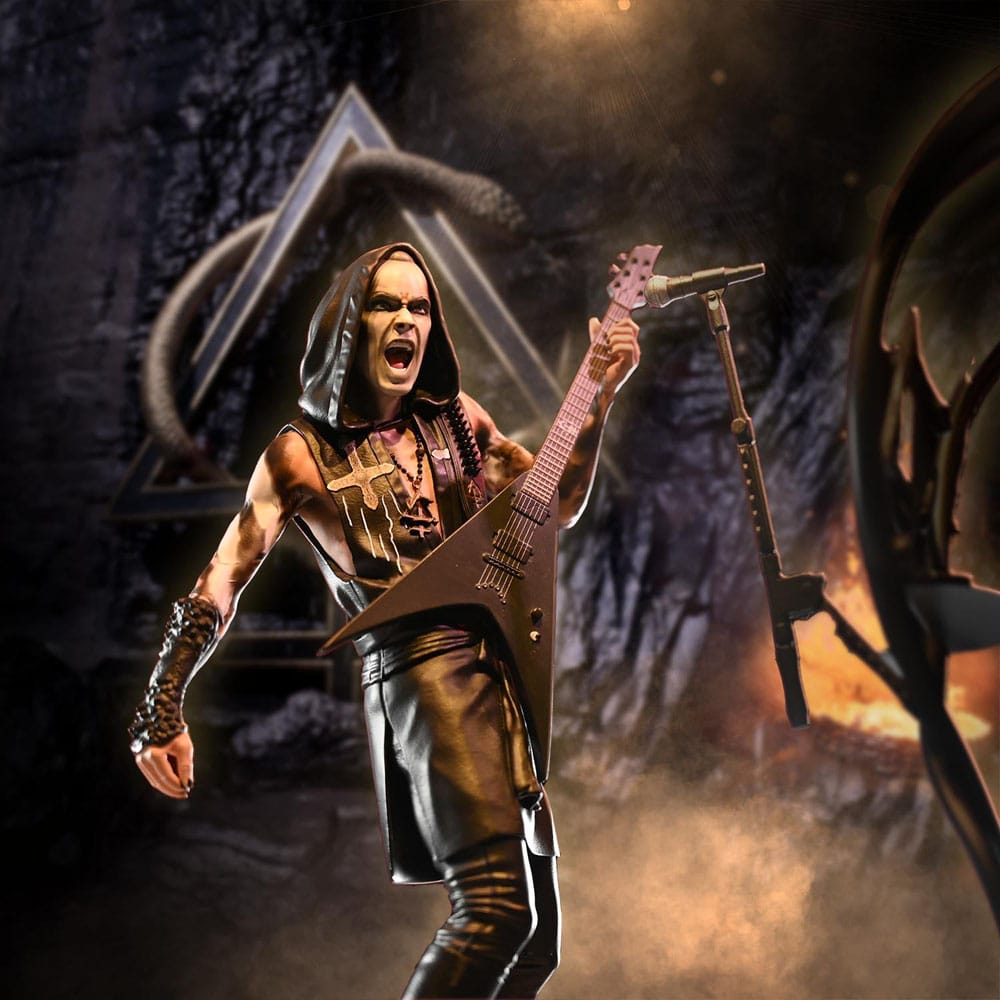 Knucklebonz Behemoth Nergal Rock Iconz Statue