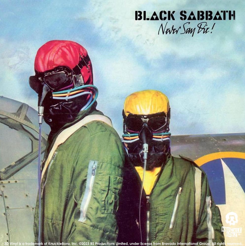 Knucklebonz Black Sabbath Pilot (Never Say Die) 3D Vinyl Statue