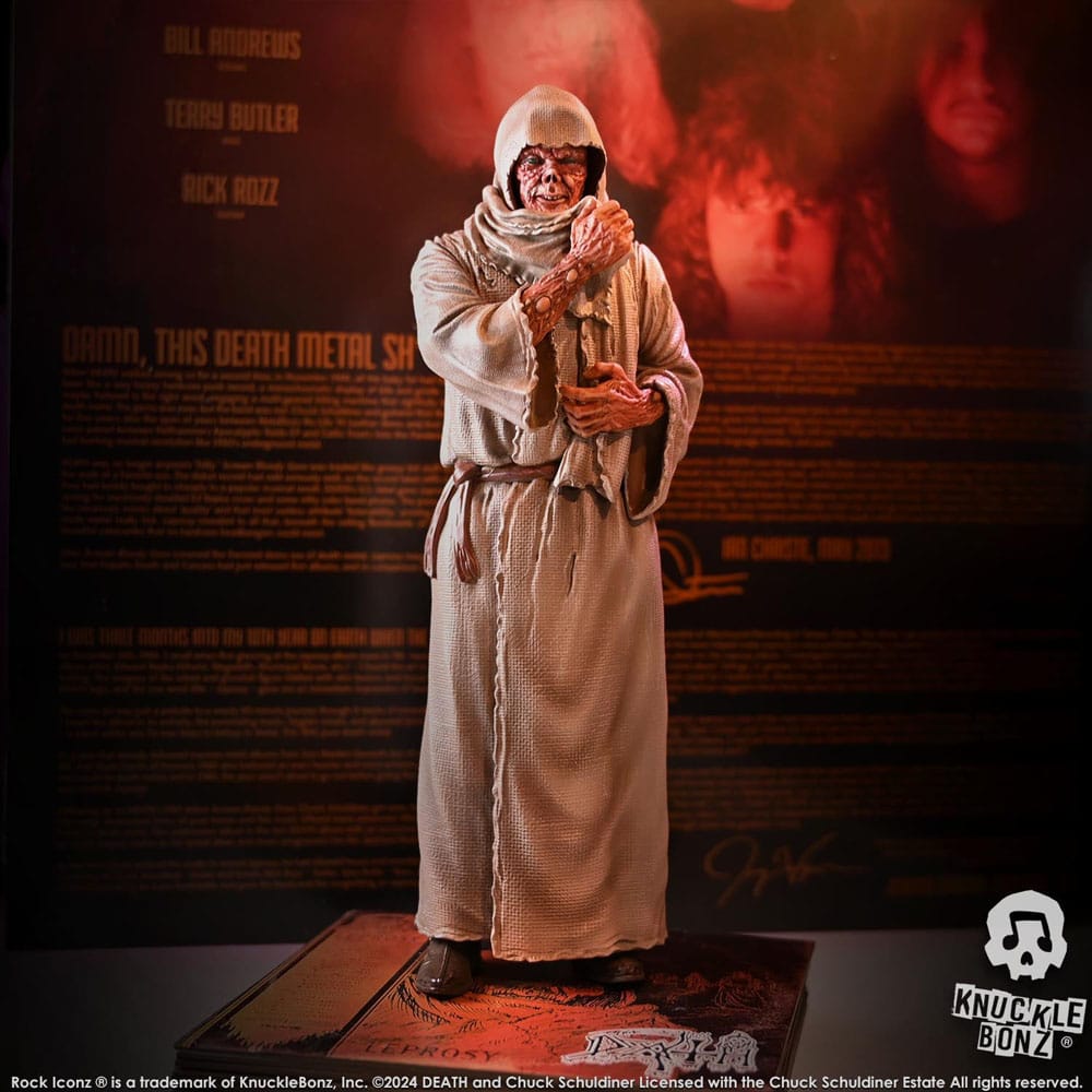 Knucklebonz Death Leprosy 3D Vinyl Statue
