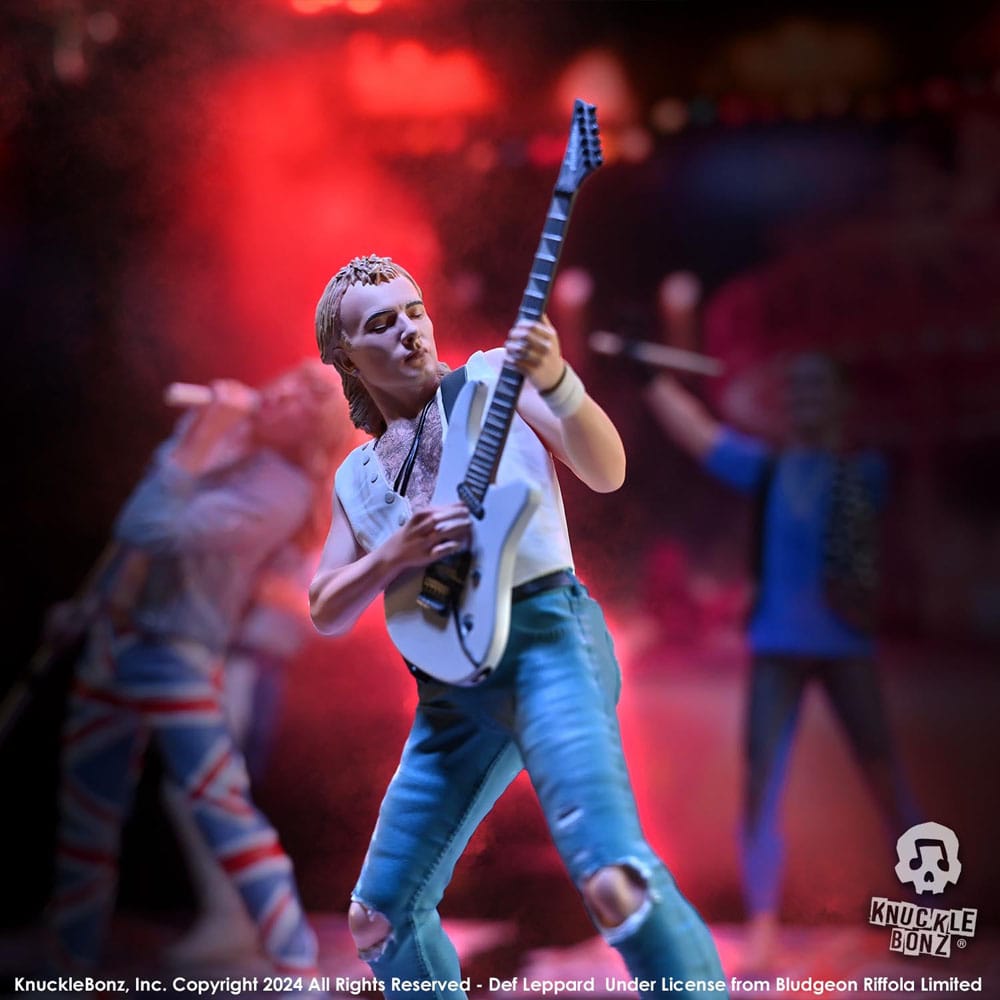 Knucklebonz Def Leppard Phil Collen Rock Iconz Statue