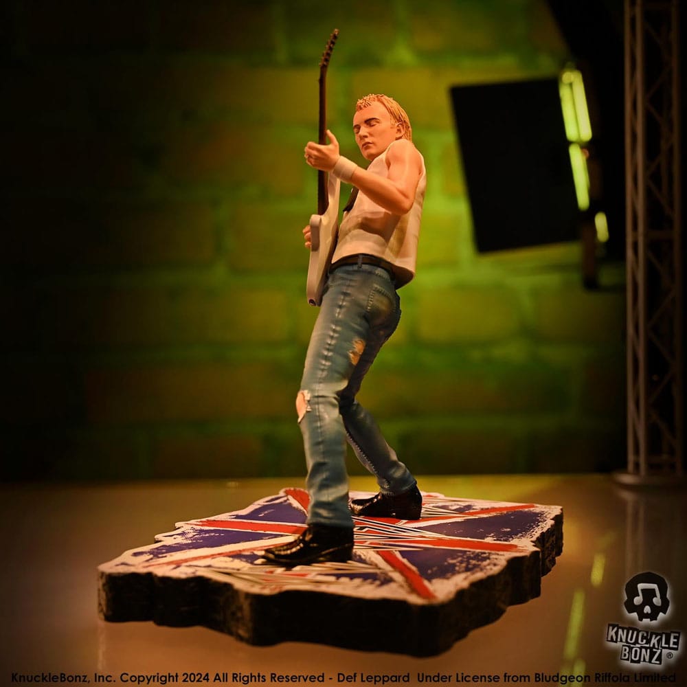 Knucklebonz Def Leppard Phil Collen Rock Iconz Statue