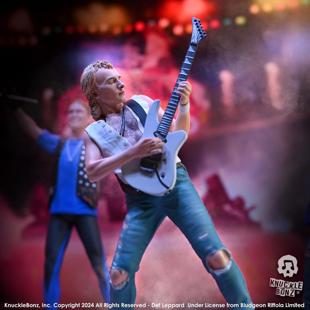 Knucklebonz Def Leppard Phil Collen Rock Iconz Statue