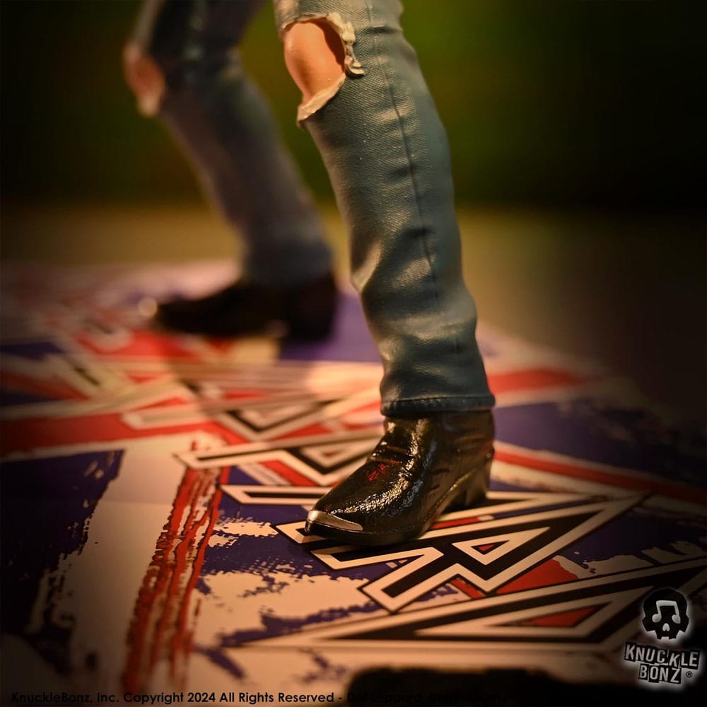 Knucklebonz Def Leppard Phil Collen Rock Iconz Statue