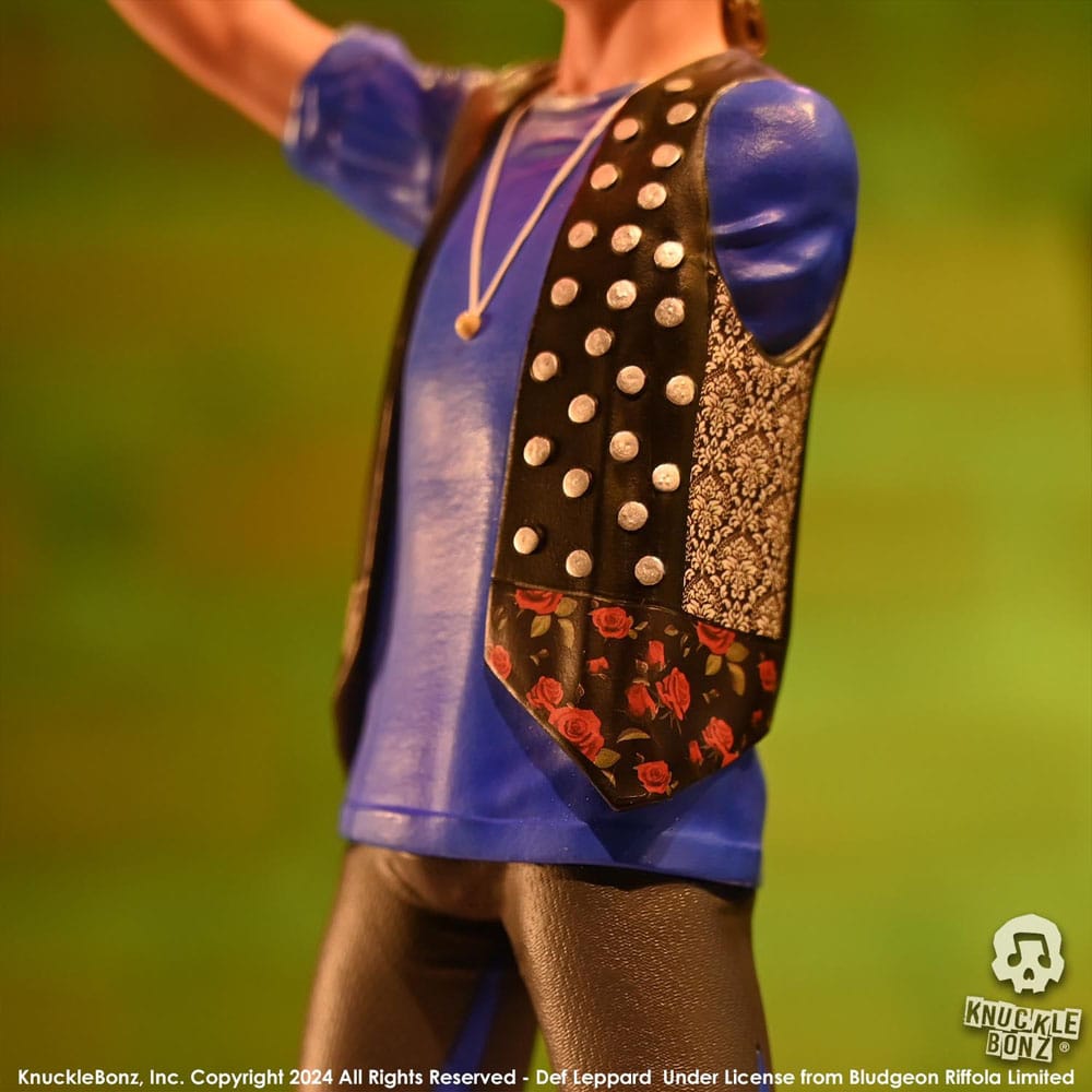 Knucklebonz Def Leppard Rick Allen Rock Iconz Statue