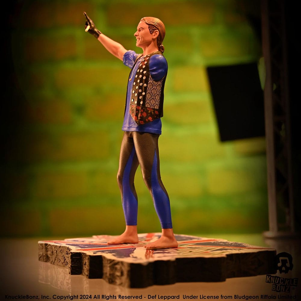 Knucklebonz Def Leppard Rick Allen Rock Iconz Statue