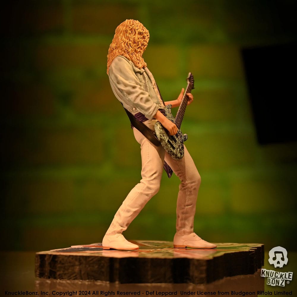 Knucklebonz Def Leppard Rick Savage Rock Iconz Limited Edition 1/9 Statue