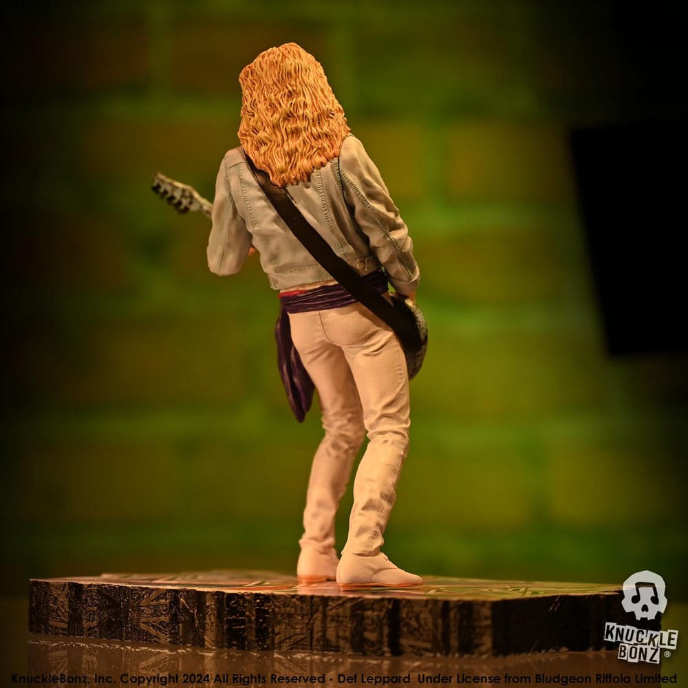 Knucklebonz Def Leppard Rick Savage Rock Iconz Limited Edition 1/9 Statue