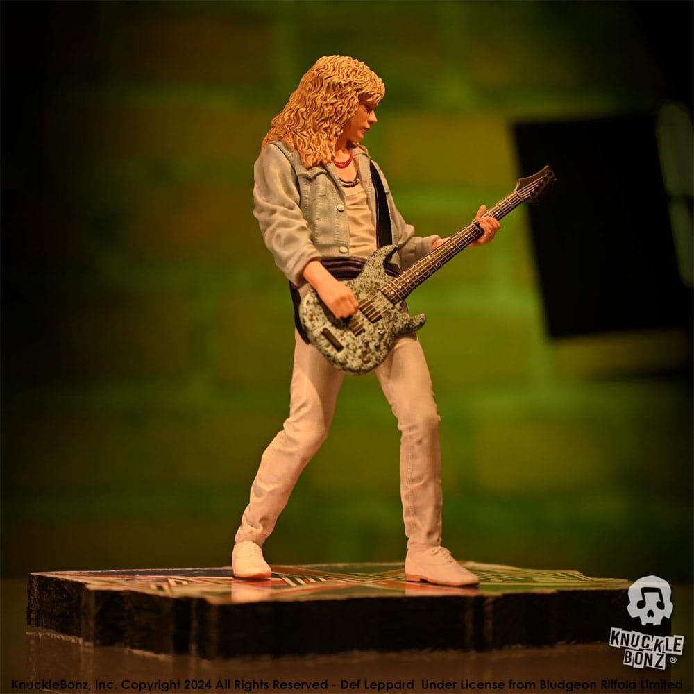 Knucklebonz Def Leppard Rick Savage Rock Iconz Limited Edition 1/9 Statue