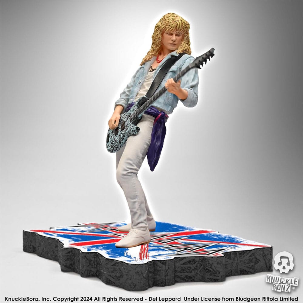 Knucklebonz Def Leppard Rick Savage Rock Iconz Limited Edition 1/9 Statue
