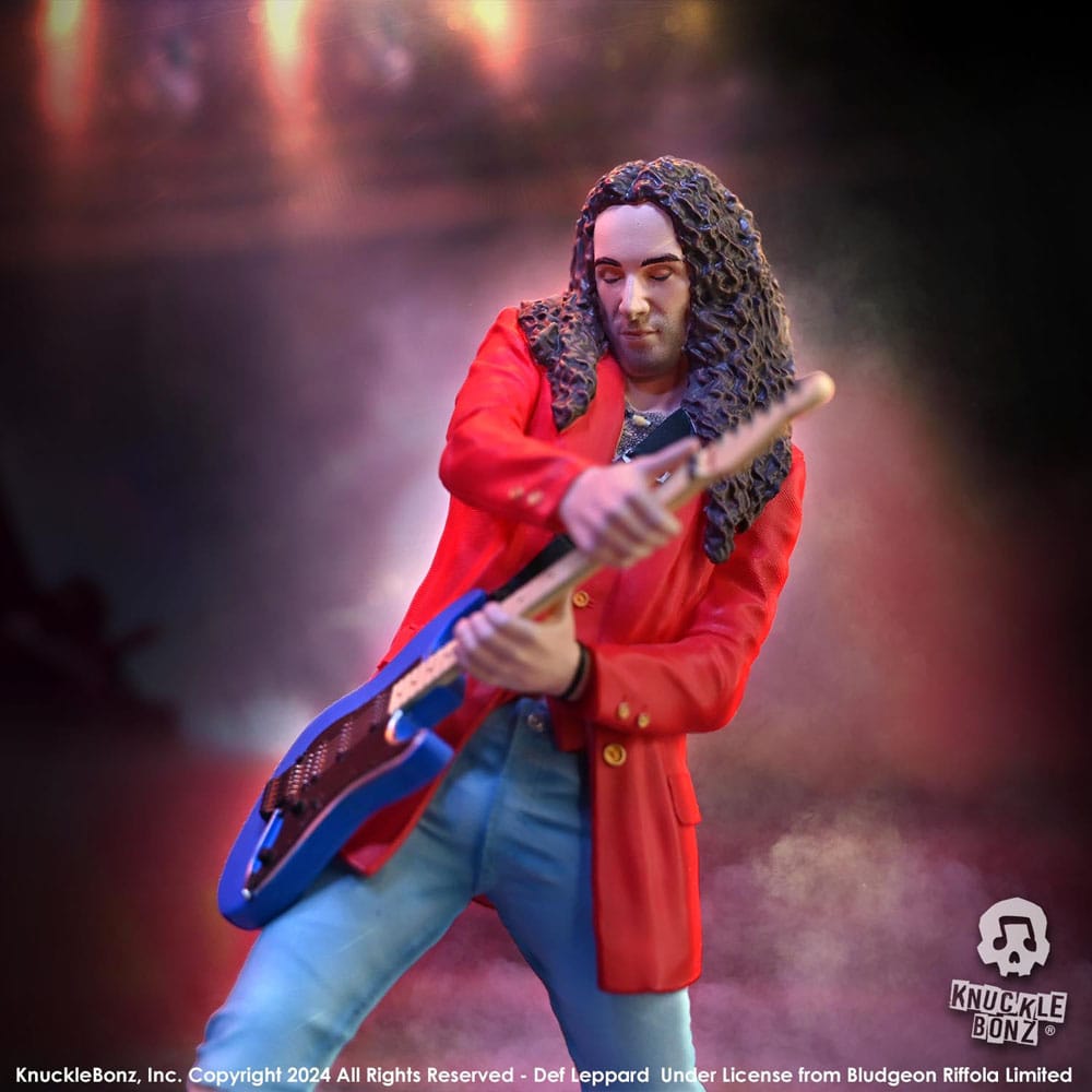 Knucklebonz Def Leppard Vivian Campbell Rock Iconz Statue