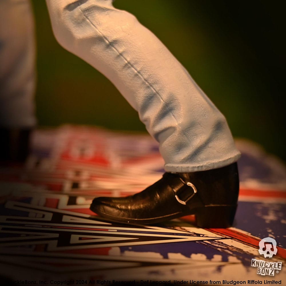 Knucklebonz Def Leppard Vivian Campbell Rock Iconz Statue