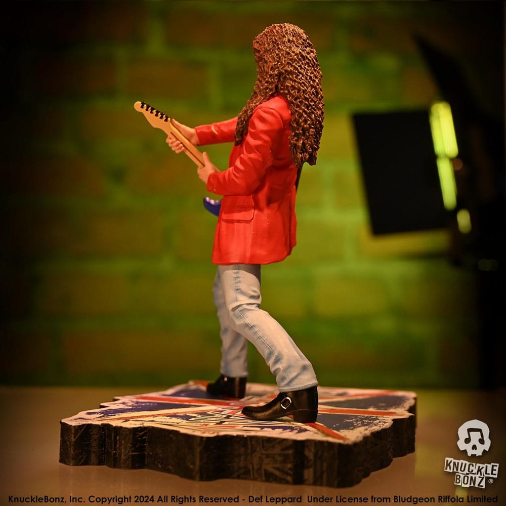 Knucklebonz Def Leppard Vivian Campbell Rock Iconz Statue