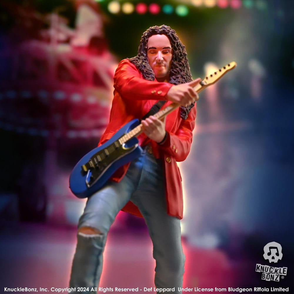 Knucklebonz Def Leppard Vivian Campbell Rock Iconz Statue