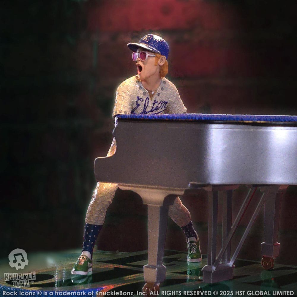 Knucklebonz Elton John Elton John Rock Iconz Statue