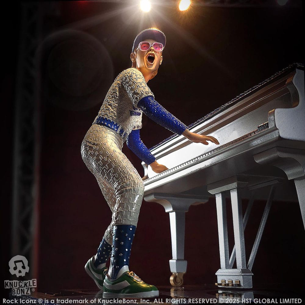 Knucklebonz Elton John Elton John Rock Iconz Statue