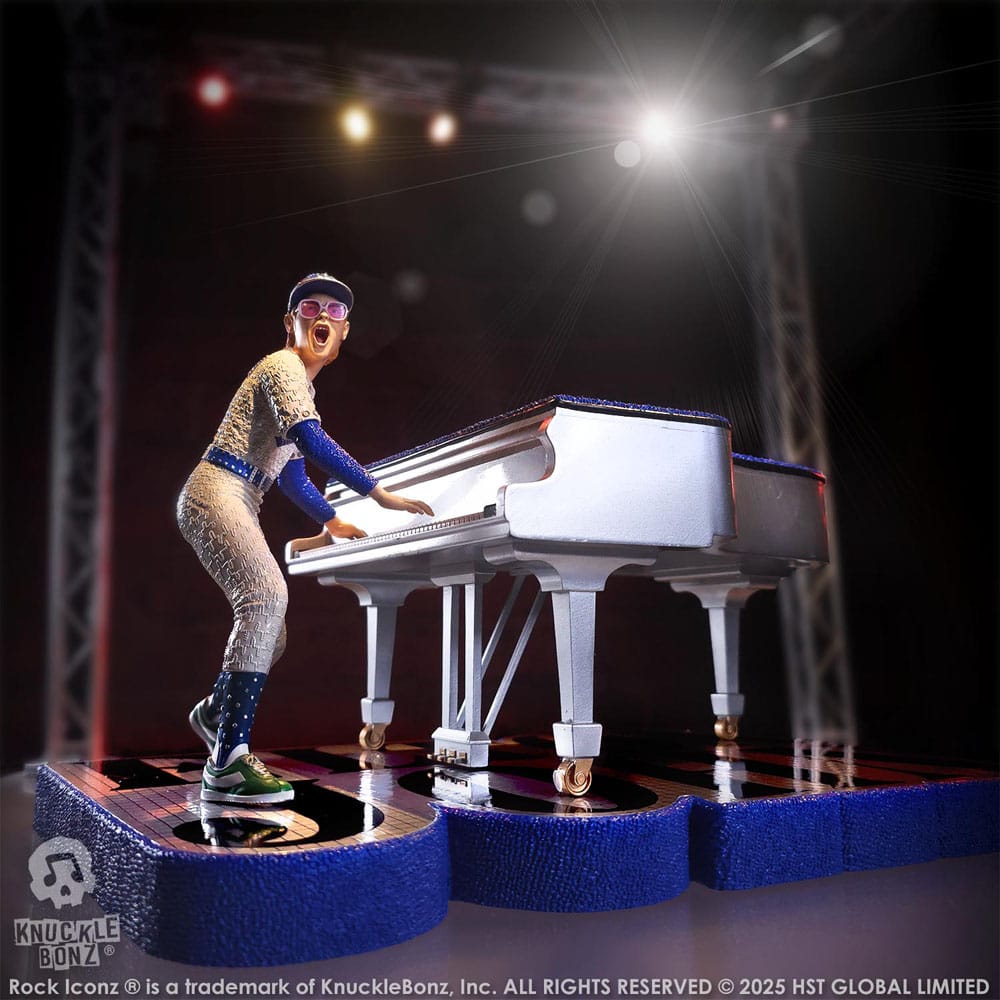 Knucklebonz Elton John Elton John Rock Iconz Statue