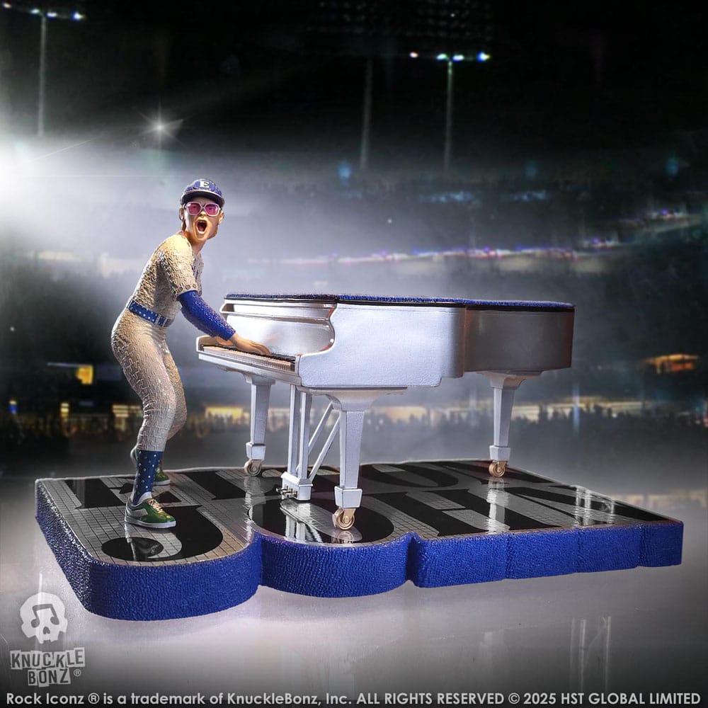Knucklebonz Elton John Elton John Rock Iconz Statue