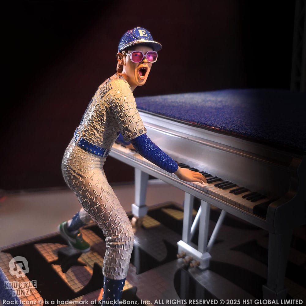 Knucklebonz Elton John Elton John Rock Iconz Statue