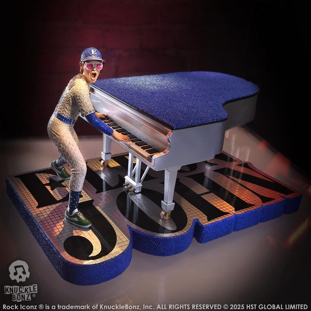 Knucklebonz Elton John Elton John Rock Iconz Statue