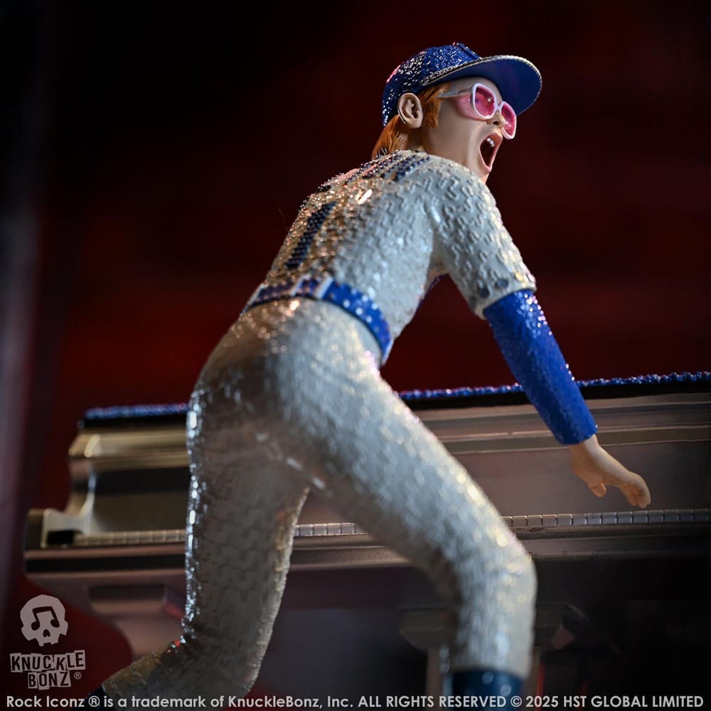 Knucklebonz Elton John Elton John Rock Iconz Statue