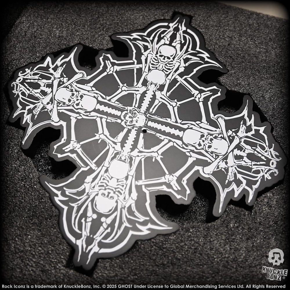 Knucklebonz Ghost Papa V Perpetua Purple Robes Rock Iconz Statue