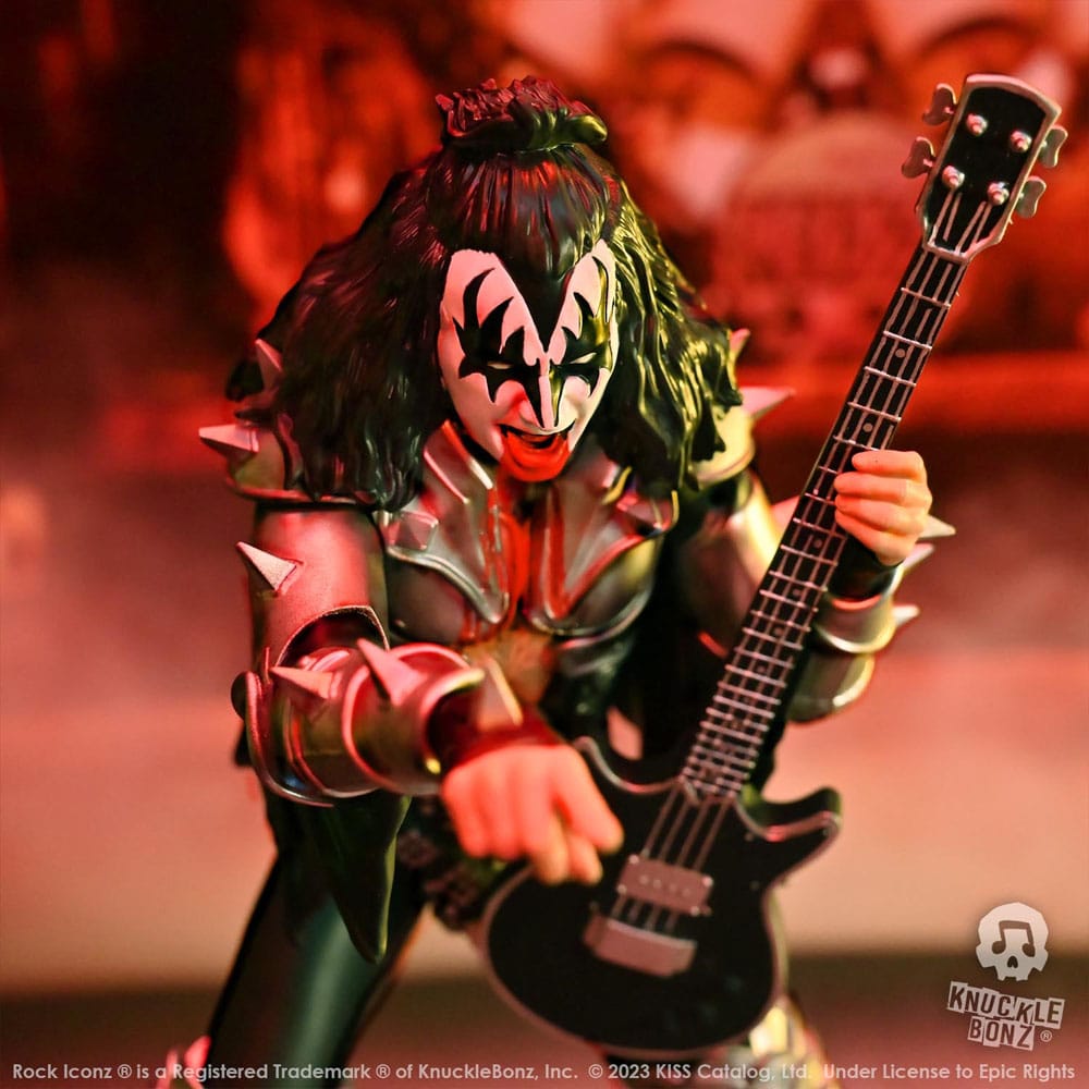 Knucklebonz Kiss Rock The Demon (Destroyer) Iconz Statue