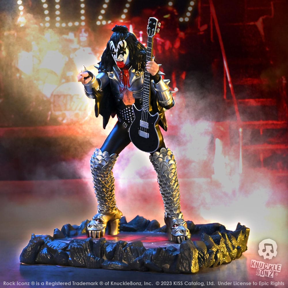 Knucklebonz Kiss Rock The Demon (Destroyer) Iconz Statue
