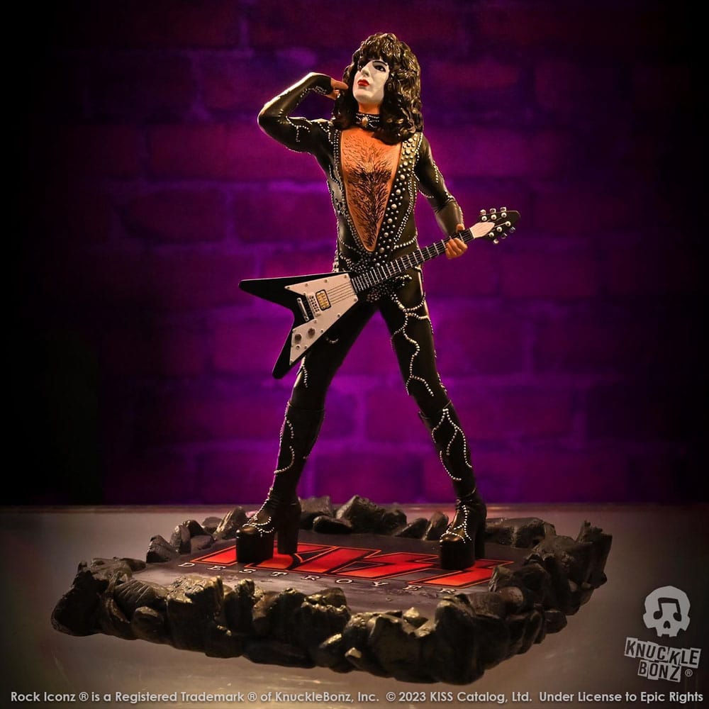 Knucklebonz Kiss Rock The Starchild (Destroyer) Iconz Statue