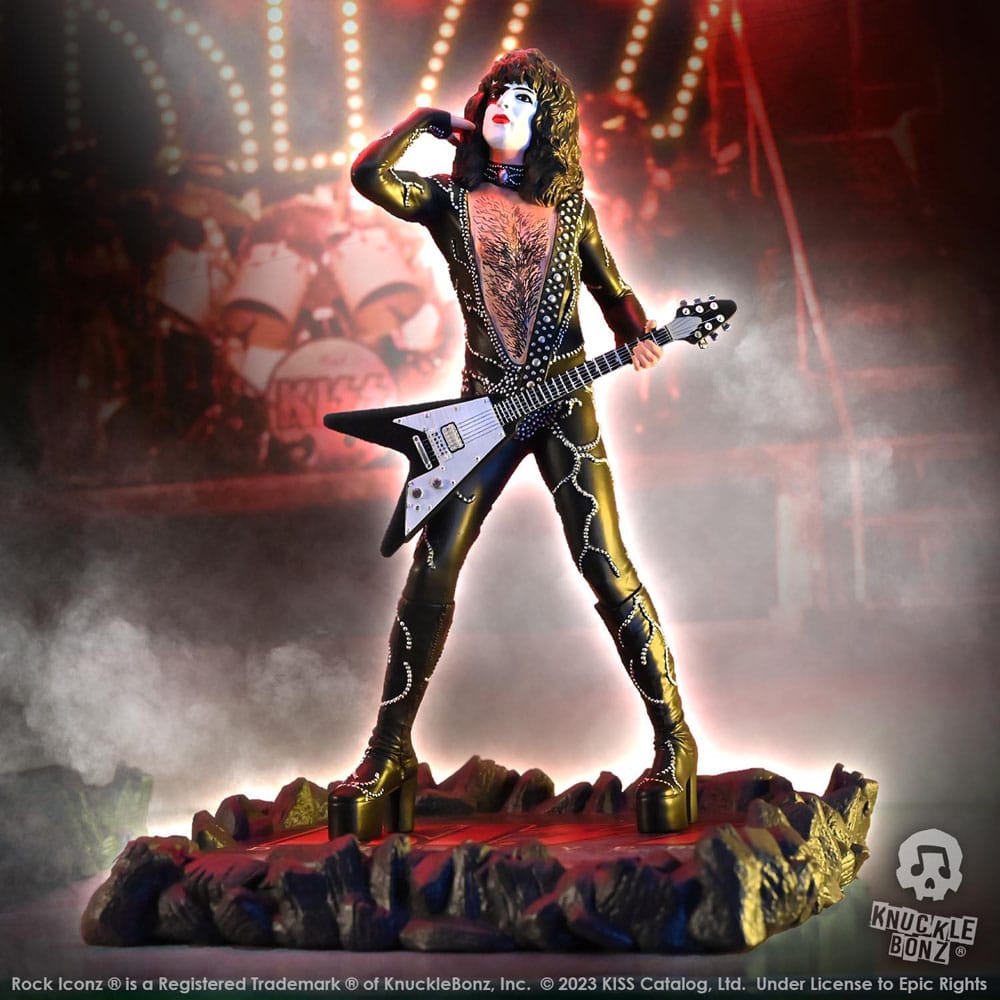 Knucklebonz Kiss Rock The Starchild (Destroyer) Iconz Statue