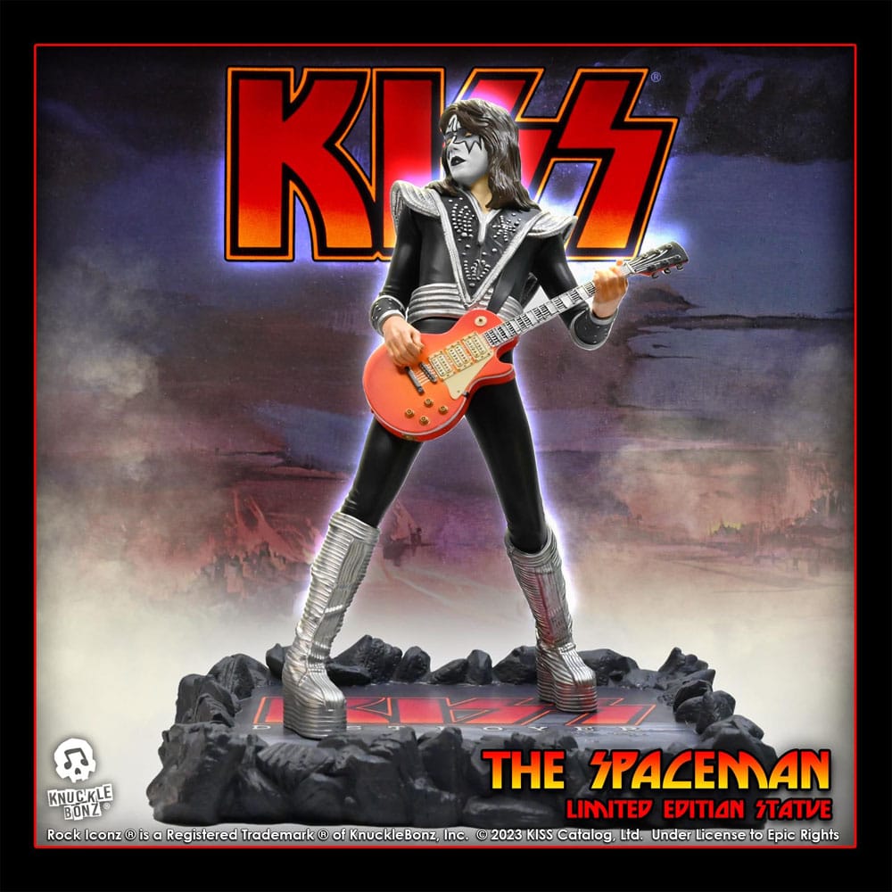 Knucklebonz Kiss Spaceman (Destroyer) Rock Iconz The Limited Edition Statue